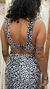 Vestido Beatriz onça - comprar online