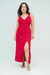 Vestido Beatriz cereja - Izaa