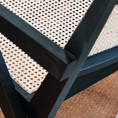 SILLON VERBENA NEGRO ESTERILLA - tienda online