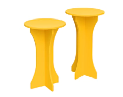 SET MESAS LUCK - Muebles Virtual