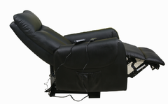 SILLON RECLINABLE ELECTRICO MASAJEADOR 8 MOTORES (ONIX) + CALOR - comprar online