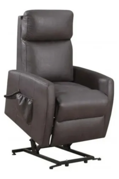 SILLON MASAJEADOR RECLINA ELECTRICO 8 MOTORES (ONIX) + CALOR