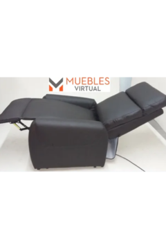 SILLON MASAJEADOR RECLINA ELECTRICO 8 MOTORES (ONIX) + CALOR - comprar online