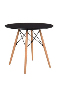 MESA EAMES REDONDA 80CM MADERA