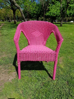 SILLON RATAN NATURAL BURCHELIA en internet