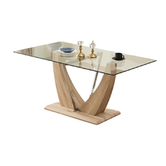 MESA VIDRIO BASE V MDF 1.60 X 90