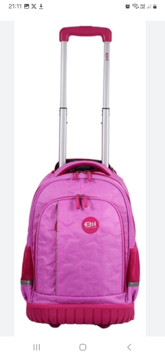 Mochila Carrito ELF Base Plástica Fucsia - comprar online