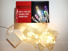 Luces x 100 C/Conector Hembra Intermitente en internet