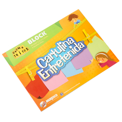 Cartulina Entretenida Diseños Block Geometrico x 20 hojas