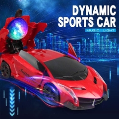 Auto a Pilas Dynamic C/Luz en Caja