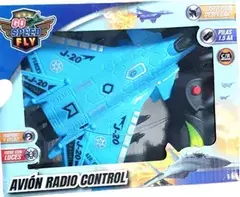 Avion a Radio Control GO SPEED en caja visor