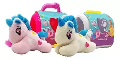 Valija con Unicornio paño CARRY CASES