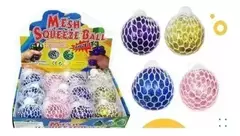 Squeeze Pelota con bolitas en red