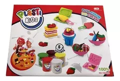 Masa P/Modelar 16 Pzs PLASTI KIDS en Caja