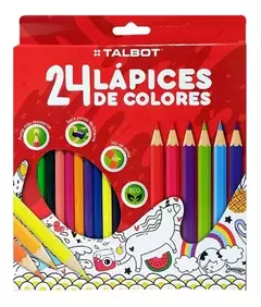 Lapices TALBOT x 24 Largos
