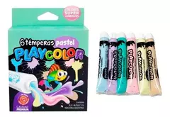 Tempera Escolar 8cc x6 PLAY COLOR