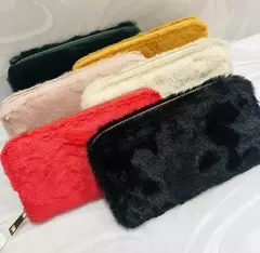 Billetera Peluche Dama en bolsa