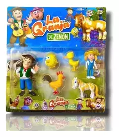 Muñecos de la Granja de Zenon x 6 en blister