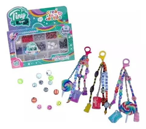 Set P/Armar Collares TINY Caja Plastica