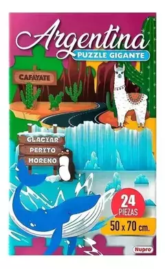 Puzzle Argentina x24 Piezas Nupro