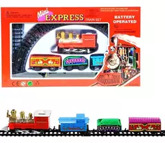 Tren a pilas con vias MINI EXPRESS en caja