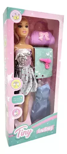 Muñeca TINY Vestido y Cartera