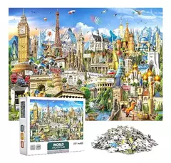 Puzzle x 1000 pzs. WORLD ARCHITECTURE