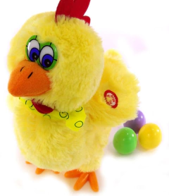 Gallina de Peluche con sistema pone Huevos - comprar online