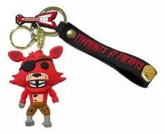 Llavero goma FIVE NIGHT AT FREDDY rojo