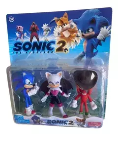 Muñeco SONIC 2 x 3u en blister