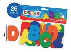 Super Letras en Goma Eva