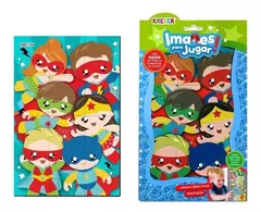 Imanes Para Jugar Superhéroes KREKER