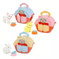 Casita con mascota MINI PET HOME