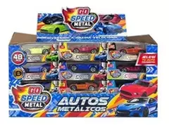 Auto Coleccion Matalico GO SPEED en Caja x 1