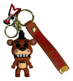 Llavero goma FIVE NIGHT AT FREDDY marron