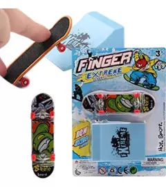 Skate con Rampa FINGER en blister