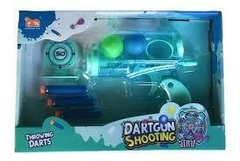Pistola lanza Bolas y Dardos DARTGUN en caja