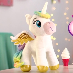 Peluche Mi Unicornio Magico C/varita Dream Land Faydi - comprar online