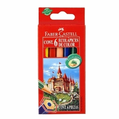 Lapices FABER x 6 Cortos - comprar online