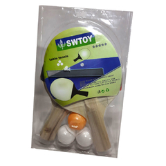 Paletas de Ping pong + 3 Pelotas