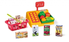 Balanza con frutas