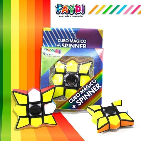 Cubo Mágico con Spinner