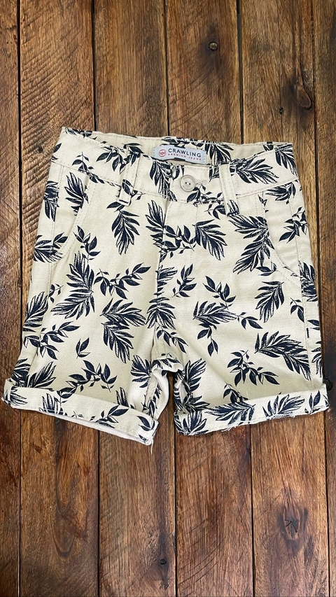 Bermuda Masculina Sarja Estampada