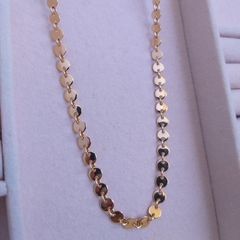 Choker Confetes Folheado A Ouro 18K