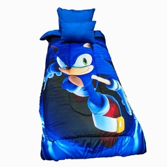 ACOLCHADO 1 PLAZA SONIC VIDEO JUEGOS en internet