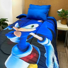 ACOLCHADO 1 PLAZA SONIC VIDEO JUEGOS - comprar online