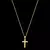 KIT - Corrente Grumet 1.5mm - Pingente Crucifixo Jesus na Cruz 3D 2,5x1,5cm - Banhado a ouro 18K - Garantia de 01 ano - comprar online