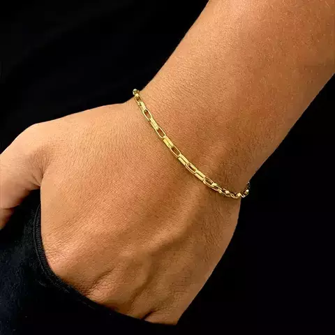 Pulseira Cartie - Fecho gaveta - 2mm - Banhado a ouro 18K - Garantia de 01 ano - comprar online