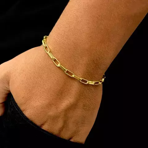 Pulseira Cartie - Fecho gaveta - 4mm - Banhado a ouro 18K - Garantia de 01 ano - comprar online