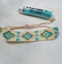 Pulsera ROMBOS TELAR